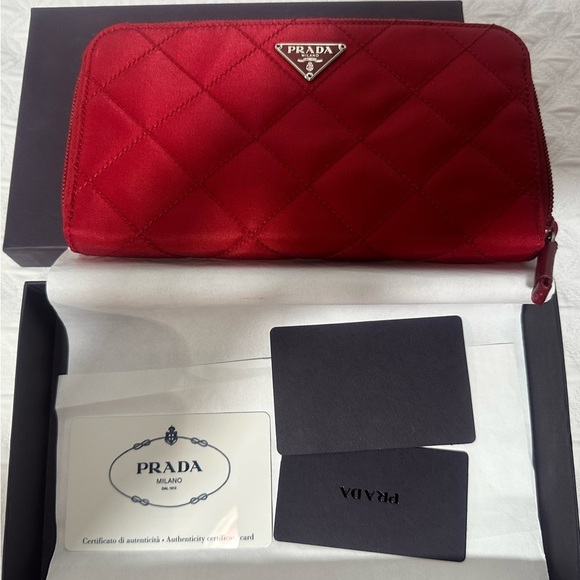 Luxurious Red Quilted Pillow by [Brand] - Picture 7 of 11